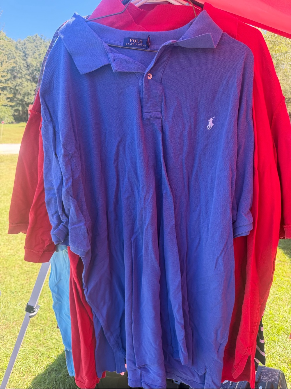 Polo by Ralph Lauren Royal Blue Polo with White Pony